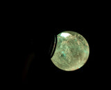 Quartz LED Color Change Natural Crystal Ball Pendant Necklace