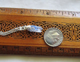 Blue Dumortierite Quartz Crystal Pendant Necklace