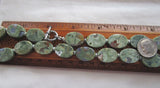 Natural Rainforest Jasper Rhyolite Gemstone Beaded Necklace