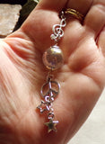 Angel Aura Quartz Crystal Ball Musical Peace Necklace