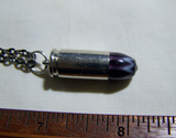 Rosetta Star Glass Chevron Bead Bullet Jewelry Pendant