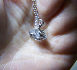 Herkimer Diamond Natural Gemstone Crystal Necklace