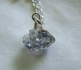 Herkimer Diamond Natural Gemstone Crystal Necklace