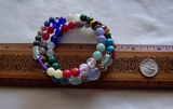 Mala Beaded Gemstone Chakra Bracelet