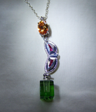 Mystic Quartz Masquerade Keepsake Crystal Pendant