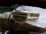 Smoky Citrine Natural Crystal Bullet Necklace