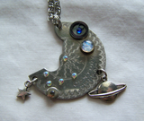 Galaxy Watchworks Celestial Steampunk Pendant